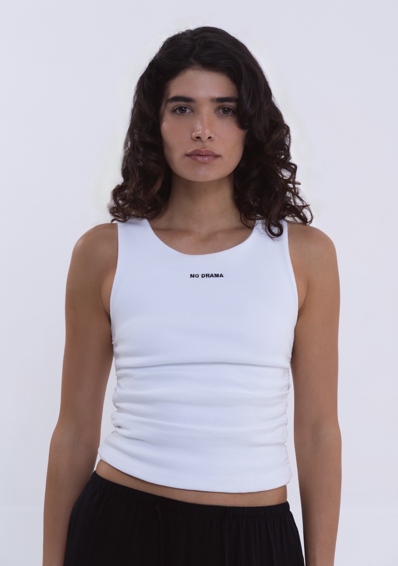 No Drama - White